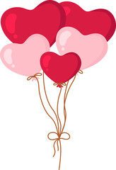 Valentine's Day Love Balloons