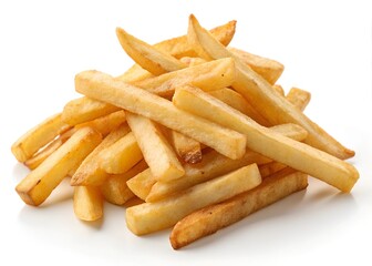 a closeup French fries with spices