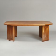 Octagonal Conference Table in Modern Design.