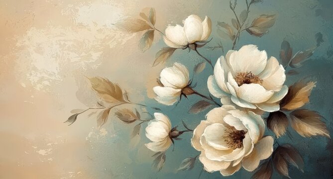 A charming vintage bouquet featuring delicate floral blossoms.