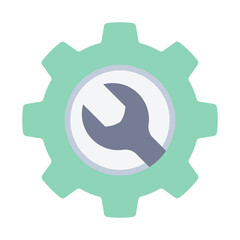 wrench gear flat style