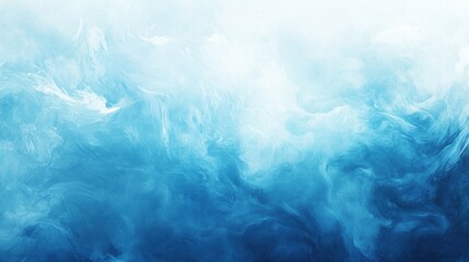 Obraz premium Abstract blue and white swirling texture background.