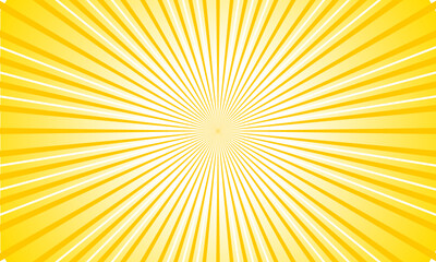 starburst yellow abstract background element of design. sunburst - sunray vector illustration