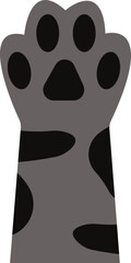 Cute Cat Paw Illustration