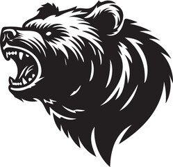 bear head mascot