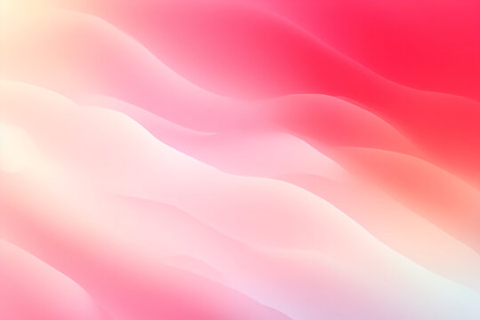 Pink coral horizontal sparkly color gradient rough, abstract background shines bright light and glows template empty space, colorful gradient background, gift card, vector