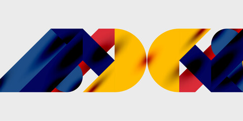 Modern abstract background featuring circles, lines, and triangles in a dynamic geometric composition. Perfect for stylish, tech, or creative-themed designs