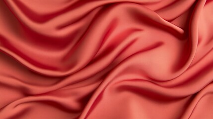 Obraz premium Silk Cloth Background, red satin with natural folds and luminous reflections, background for Lunar New year,banner, celebration