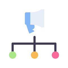 Marketing Branch flat Style