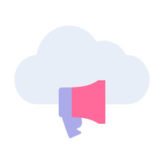 Marketing Server flat Style