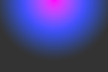Abstract 1980's Vibes Purple and Blue Radial Neon Gradient on Dark Background  
