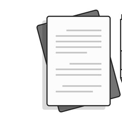 Document Writing Icon Representing Content Creation, Business Reports, and Professional Documentation © Creative_Captain