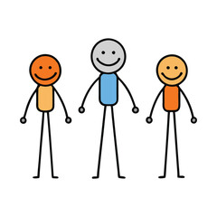 A stick figure of a man typically consists of simple lines and circles, representing a person with minimal detail. It uses basic shapes to depict arms, legs, and a head.