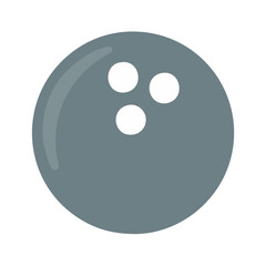bowling ball icon design