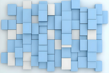 Abstract 3D Cube Background