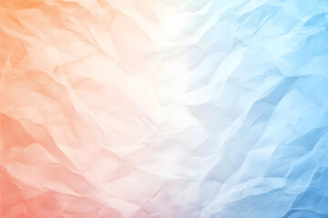 Obraz premium Abstract Pastel Crumpled Paper Background