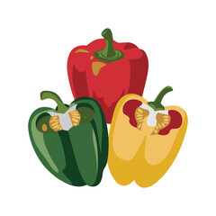 Colorful Bell Peppers