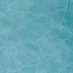 Obraz premium Teal Cracked Texture Abstract Background