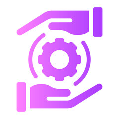 development gradient icon