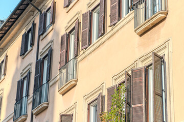 facade of an building