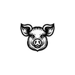 illustration of a pig