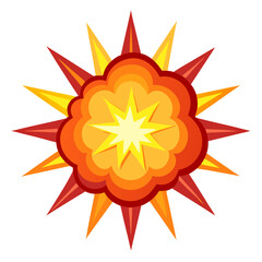 explosion icon design
