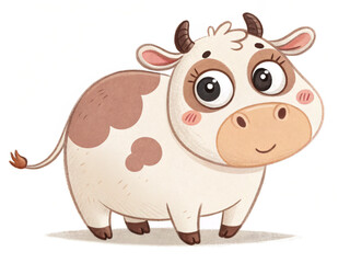 cow cartoon. cartoon, animal, pig, cow, farm, vector, illustration, pink, bull, mammal, funny, cattle, animals, piggy, baby, fun, drawing, sheep, milk, isolated, piglet, art, domestic, character, cute
