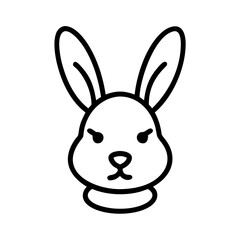 Obraz premium bunny rabbit icon