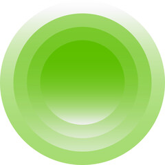 green round button