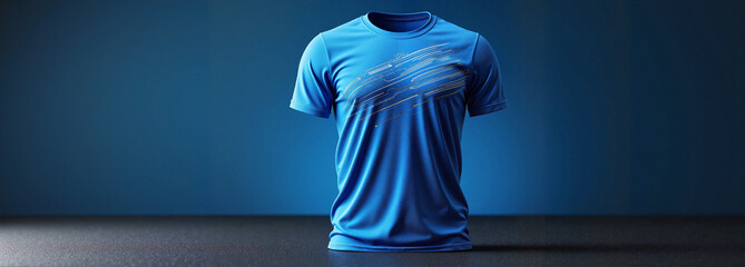 3D T-Shirt Mockup for Sportswear