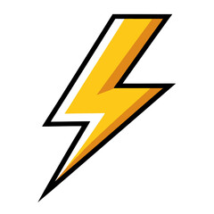 lightning icon design