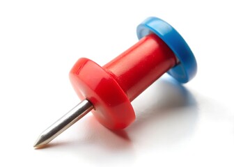 push pin isolated on a white background