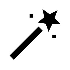 magic wand icon design