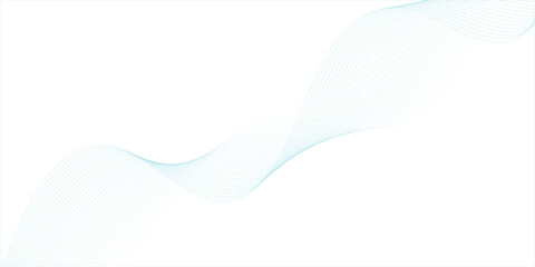 Abstract black and whit wave element for design. Digital frequency t Vector illustration. Wave with lines created using blend tool. rack equalizer. Stylized line art background.