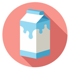 milk icon design