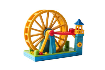 Bath waterwheel toys PNG