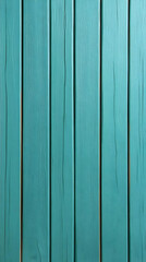 Naklejka premium Teal Wooden Planks Background Image