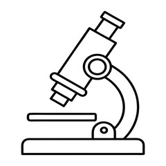 illustration of a microscope