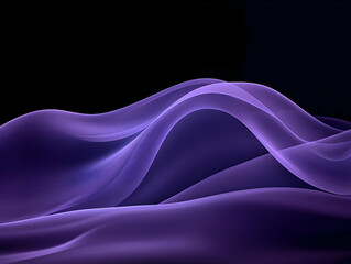 Obraz premium Purple Abstract Wave Background Illustration