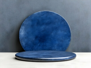 Blue Abstract 3D Background