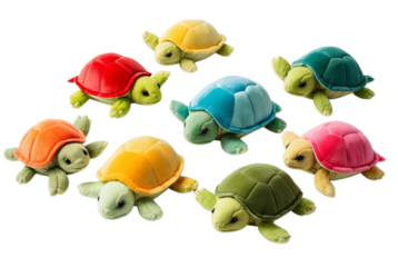 Plush turtles O PNG