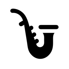 saxophone icon design
