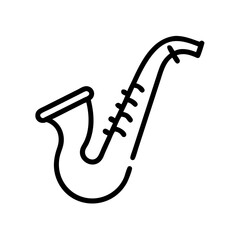 saxophone icon design