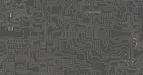 Technology background circuit board Hi-tech communication concept innovation abstract background vector illustration stock illustration