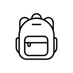 school backpack icon design