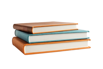 Textured soft books PNG