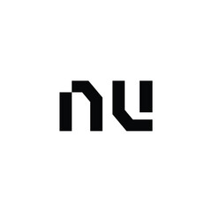 NV monogram logo design letter text name symbol monochrome logotype alphabet character simple logo