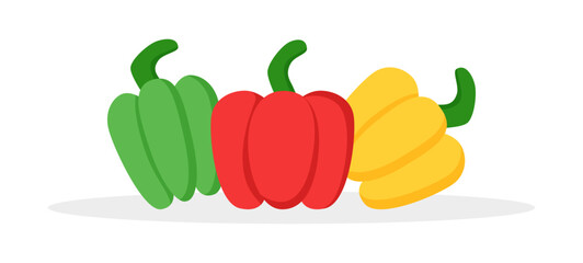 Pumpkin pepper colorful clipart illustration cartoon