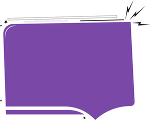 Obraz premium isolated banner on transparent background, PNG illustration