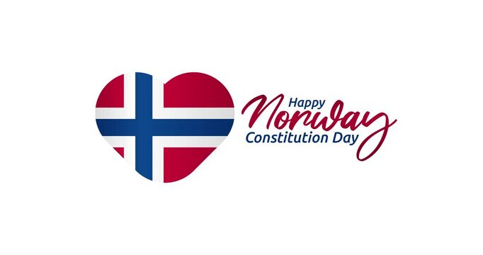 norway constitution day motion video, ideal for norway constitution day celebration